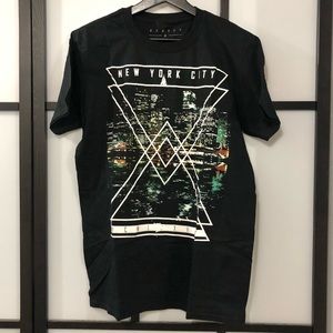 Rebel & Nomads Black Graphic T-shirt